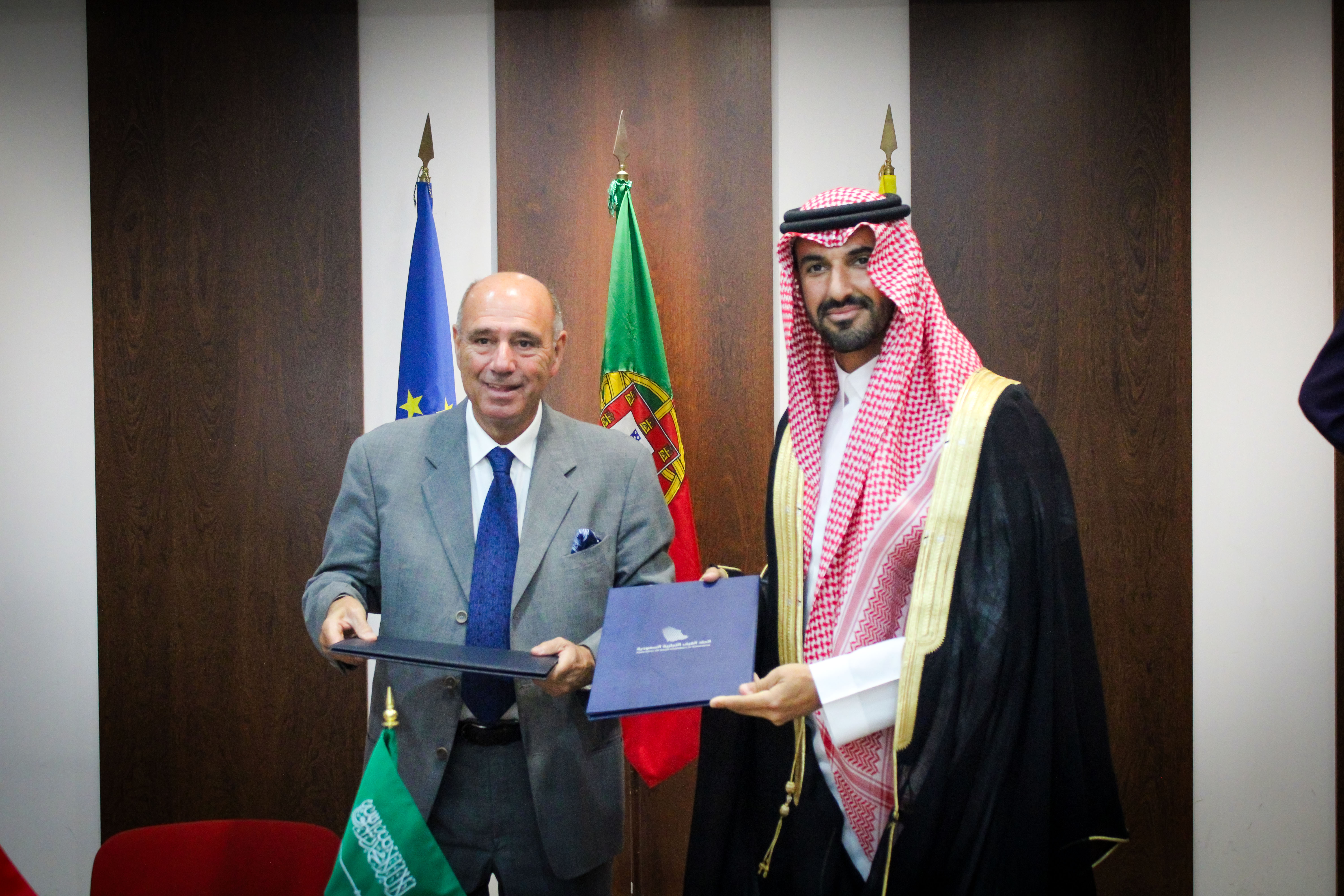 A AIP recebeu na sua sede a visita da Delegação da Arábia Saudita